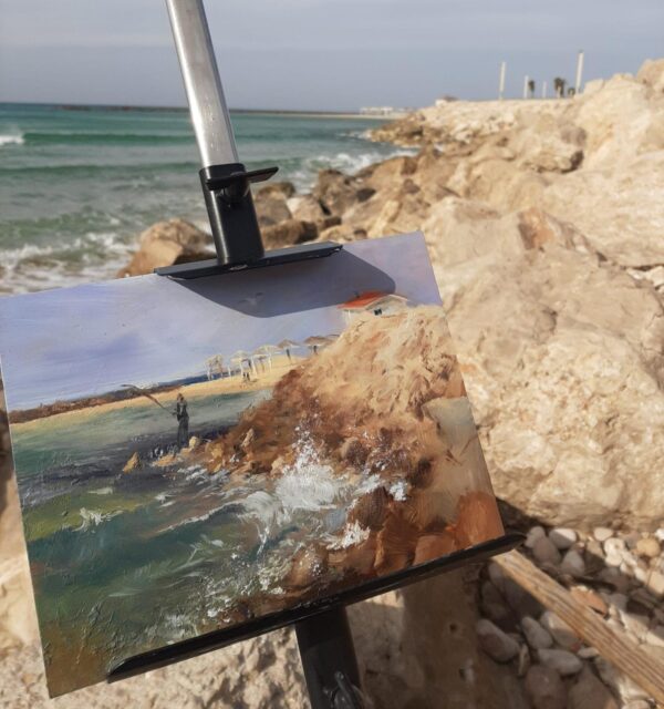 ⁦הדייג בחיפה⁩ – תמונה ⁦2⁩